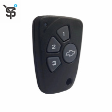 Best price 4 button OEM black car key remote car key for Chevrolet smart car remote control key with 433 mhz